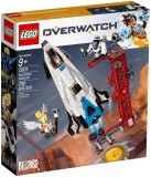 Lego Overwatch 75975 Watchpoint Gibraltar Incomplet Fara Figurine Set Nou