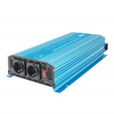 Cumpara ieftin Aproape nou: Invertor de tensiune PNI SP2000W cu sinusoida pura, intrare 12V DC, ie