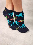 STK461-44 Sosete scurte din bumbac ultrasox model oceanic