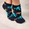 STK461-44 Sosete scurte din bumbac ultrasox model oceanic