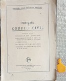 Proiectul Codului CIvil 1933