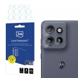 Folie de protectie Camera Spate 3MK Protection pentru Motorola Edge 60 Neo, Sticla Flexibila, Set 4 bucati, Transparenta