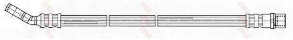 Conducta / cablu frana SAAB 9-3 Combi (YS3F) (2005 - 2016) TRW PHD539