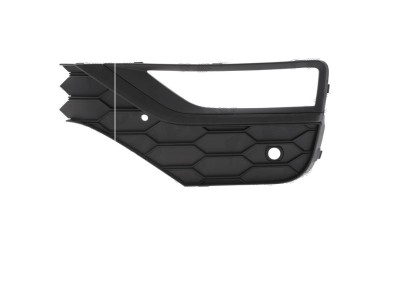 Grila bara protectie, spoiler Volkswagen Transporter/Multivan (T6.1), 04.2019-, model: Multivan, montare fata, dreapta, gaura senzor parcare, RapidAu foto