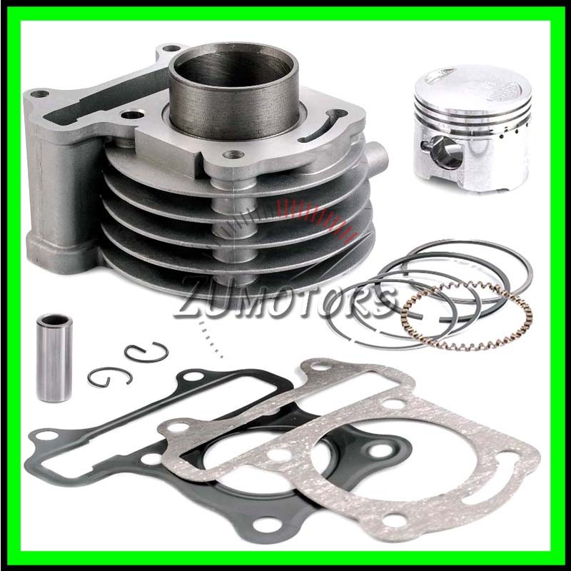 Set Motor Scuter 4T 50cc GY6, Cilindru 39mm, Racire Aer