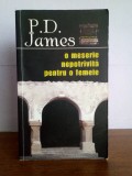 P. D. James - O meserie nepotrivita pentru o femeie