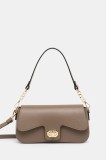 Answear Lab poseta de piele culoarea maro