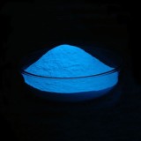 Pigment Fosforescent Albastru, 50g, Luminează Albastru, Pudra Fluorescentă, Decor, Bază Apă, Granulație 30-45 um