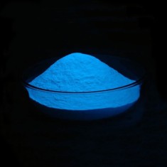 Pigment fosforescent albastru care lumineaza albastru - 50 gr