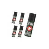 Set 5 spray piper paralizant, iritant, lacrimogen, 60 ml