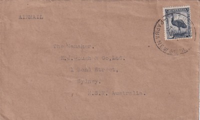 FILATELIE TEMATICA - PLIC CANADA FDC TEMATICA PASARI AIRMAIL foto