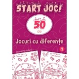 Start Joc! 50 De Jocuri Cu Diferente. Vol. 1, - Editura Paralela 45
