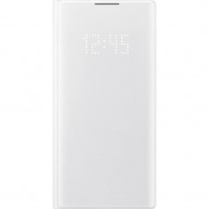 Husa Book Led Samsung pentru Samsung Galaxy Note 10 Alb foto