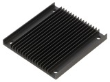 Radiator Extrudat cu Aripioare pentru Invertoare 57.9mm