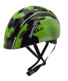 Casca bicicleta copii Awina (verde-negru)