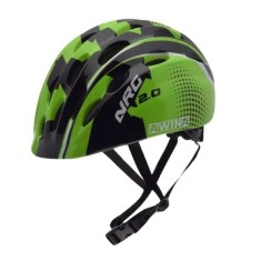 Casca bicicleta copii Awina (verde-negru)