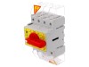 Separator-intrerupator SPAMEL 4 poli 63A 400V AC Sina DIN RSI