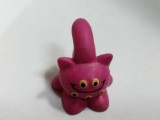 bnk jc Kinder 2010 - Active - Little Monsters - Pink Monster - five eyes - UN034