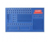 Pad silicon pentru banc de lucru repartii telefoane chei electronica 43,5 mm x 27,5 mm