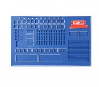 Pad silicon pentru banc de lucru repartii telefoane chei electronica 43,5 mm x 27,5 mm foto