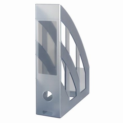 SUPORT DOSARE PLASTIC A4 CLASIC GRI TRANSLUCID foto