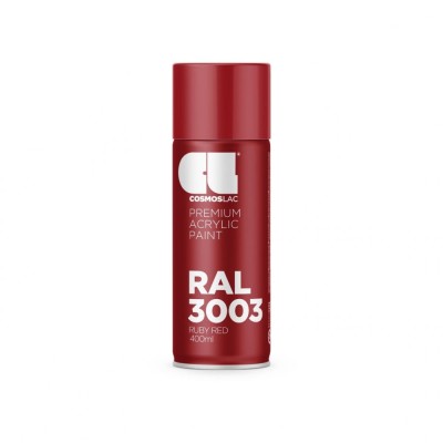 Vopsea spray acrylic RAL3003 rosu ruby 400ml Cosmos 0143003 foto