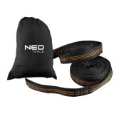 Curele Hamac Neo 2.5m, 300kg, 2 buc, 15 Ocheti, Poliester, Prindere Copac/Stalp, 63-141