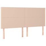 Cumpara ieftin Tablie de pat Cappuccino 180x5x118/128 cm piele ecologica