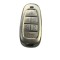 Husa Cheie Hyundai Tucson, 2022-2024, Smartkey, 6 Butoane, Tpu, Silver