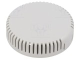 Carcasă pt. alarmă ABS gri ventilată 20,3mm