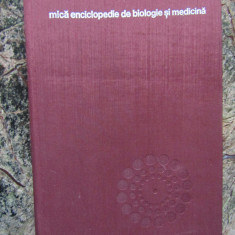 MICA ENCICLOPEDIE DE BIOLOGIE SI MEDICINA , CONCEPTE , CONCEPTII , CONTRIVERSE