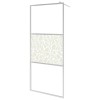 Paravan de dus walk-in, 80 x 195 cm, sticla ESG, model piatra