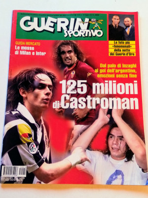 Revista fotbal - &amp;quot;GUERIN SPORTIVO&amp;quot; (02.-08.05.2001) foto