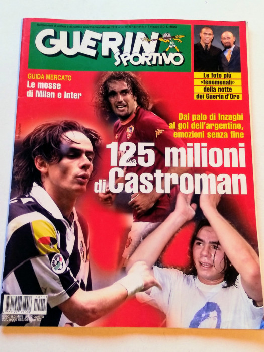 Revista fotbal - &quot;GUERIN SPORTIVO&quot; (02.-08.05.2001)
