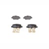 Set placute frana Punte spate Toyota Auris (E15/E18), 2007-2019; Corolla Sedan/salon (E15/E18) 2006-2021; Verso 2009-2018; BOSCH 0986494651