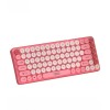 Tastatura Wireless XO Design KB-12, BT / Wi-Fi, Roz