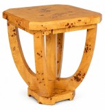 Masuta cafea Art Deco din lemn masiv furniruit CAT-55