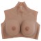Bust cu sani din silicon cupa E, bronzat - 2