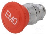 Comutator de siguranță 22mm Poz.i stab 2 roșie SCHNEIDER ELECTRIC