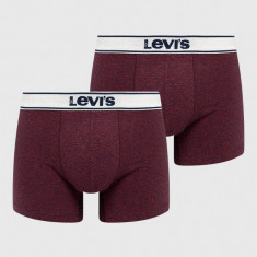Levi's boxeri bărbați, culoarea maro 37149.0401-red