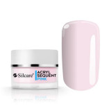 Pulbere acrilică Silcare Sequent Acryl &ndash; Pink, 12g