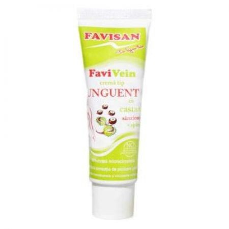 Unguent cu castan,sanziene,spanz favivein 50ml favisan