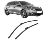 Cumpara ieftin Set stergatoare PEUGEOT 308 SW II (LC_, LJ_, LR_, LX_, L4_) 2014-2021, pentru parbriz, Valeo Silencio Xtrm