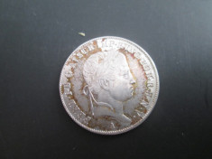 Imperiul Austro- Ungar _ 20 kreuzer 1848 (A) _ moneda din argint foto