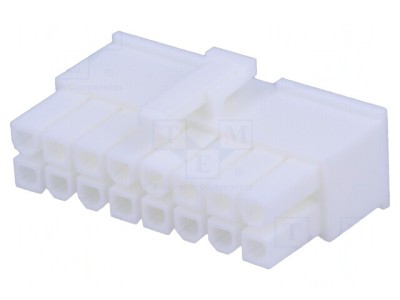 Conector Mini-Fit Jr 4.2mm 16 pini Cablaj Mamă foto