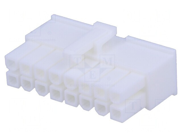 Conector Mini-Fit Jr 4.2mm 16 pini Cablaj Mamă