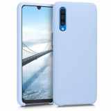 Husa pentru Samsung Galaxy A50, Silicon, Albastru, 48715.58, Carcasa, Kwmobile