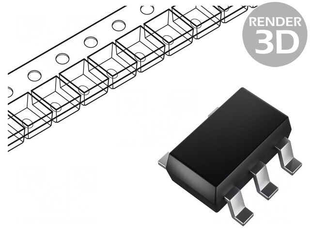 Stabilizator de Tensiune LDO 3.3V 0.1A