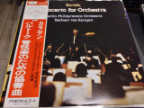 Vinil * &quot;Japan Press&quot; Bart&oacute;k - Herbert von Karajan &lrm;&ndash; Konzert F&uuml;r Orchester (NM)