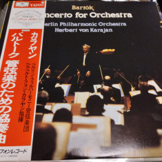 Vinil * "Japan Press" Bartók - Herbert von Karajan ‎– Konzert Für Orchester (NM)